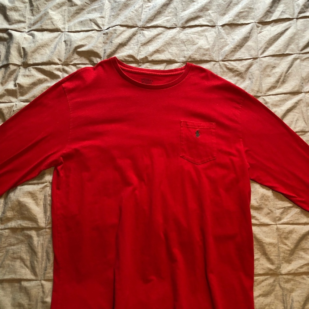 Polo Ralph Lauren Red Longsleeve